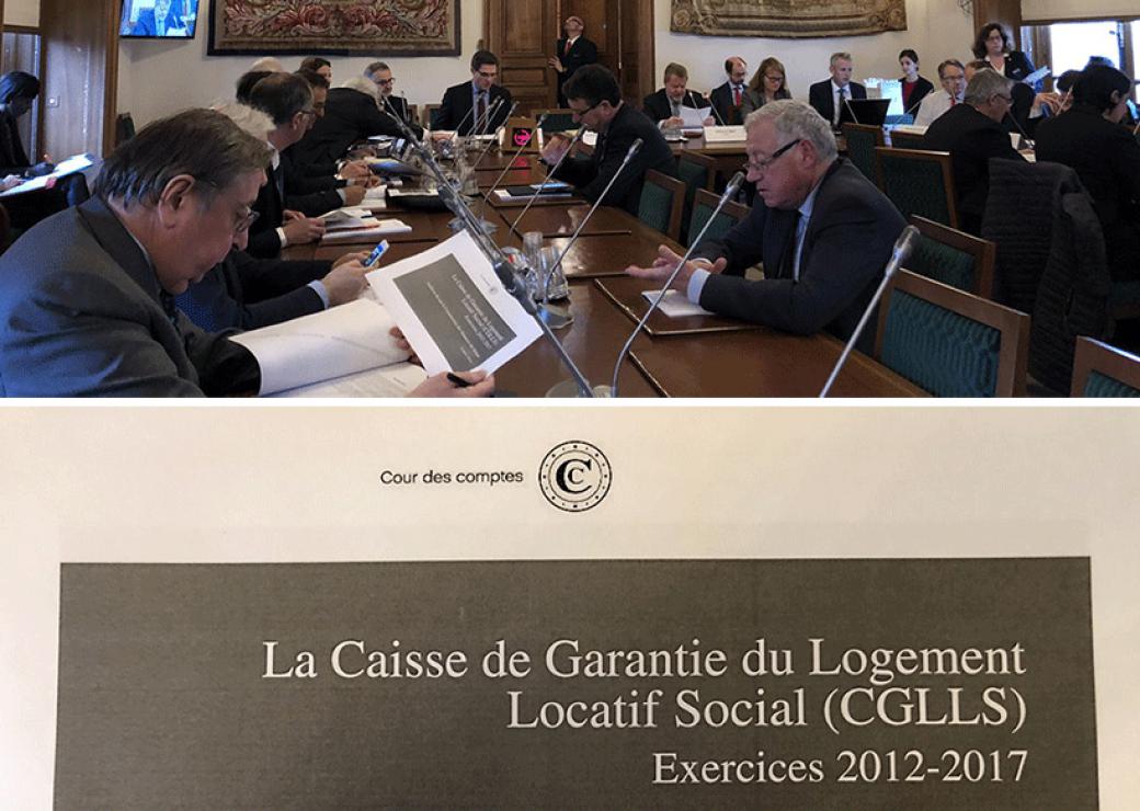La commission des finances du Sénat auditionnait la Cour des comptes le 6 mars sur son rapport sur la CGLLS