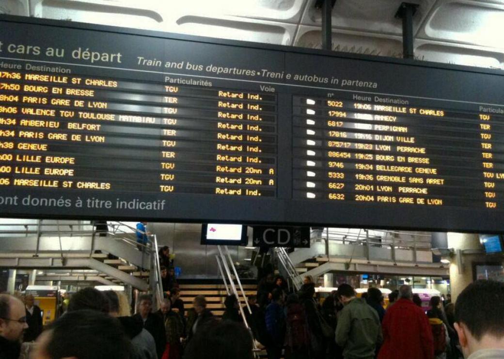 Retard gare voyageurs charte européenne