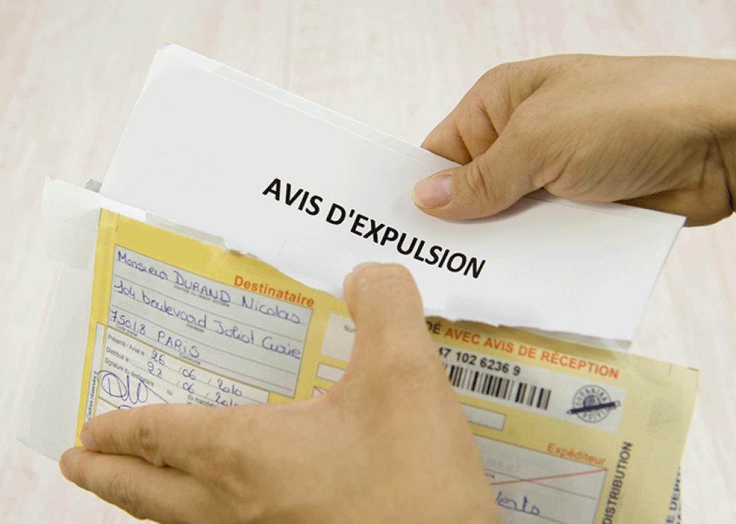 avis d'expulsion