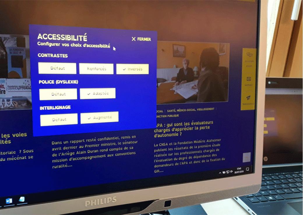 accessibilité site web