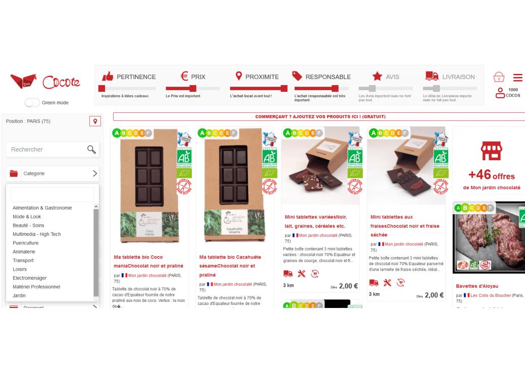 Image de la plateforme Cocote