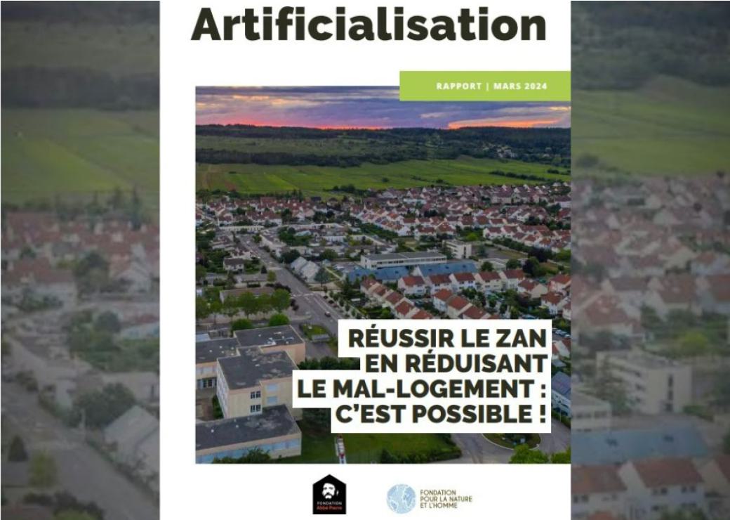 Des pistes pour concilier objectif ZAN et lutte contre le mal-logement