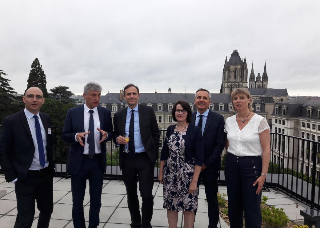 Inauguration de la Banque des Territoires à Angers