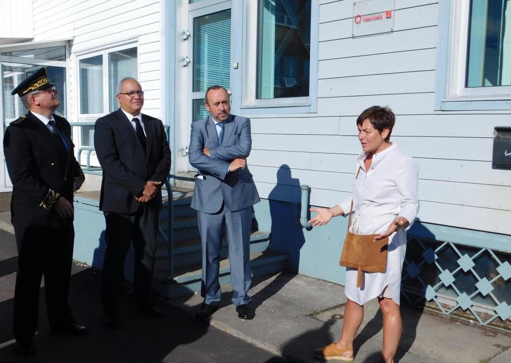 Inauguration de la Banque des Territoires à Saint-Pierre-et-Miquelon