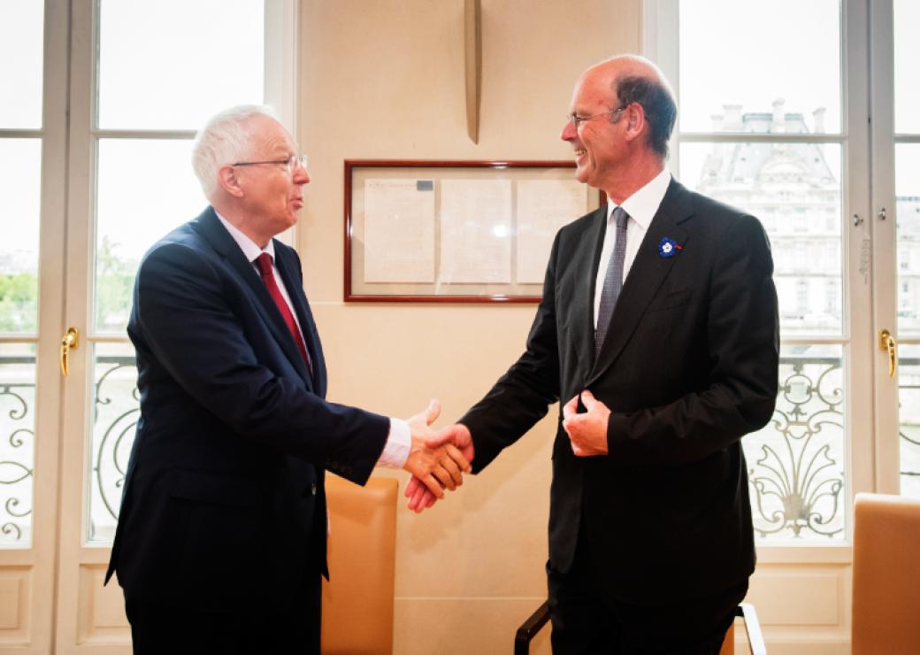 Signature Caisse des Dépôts et la Banque de Développement du Conseil de l’Europe 