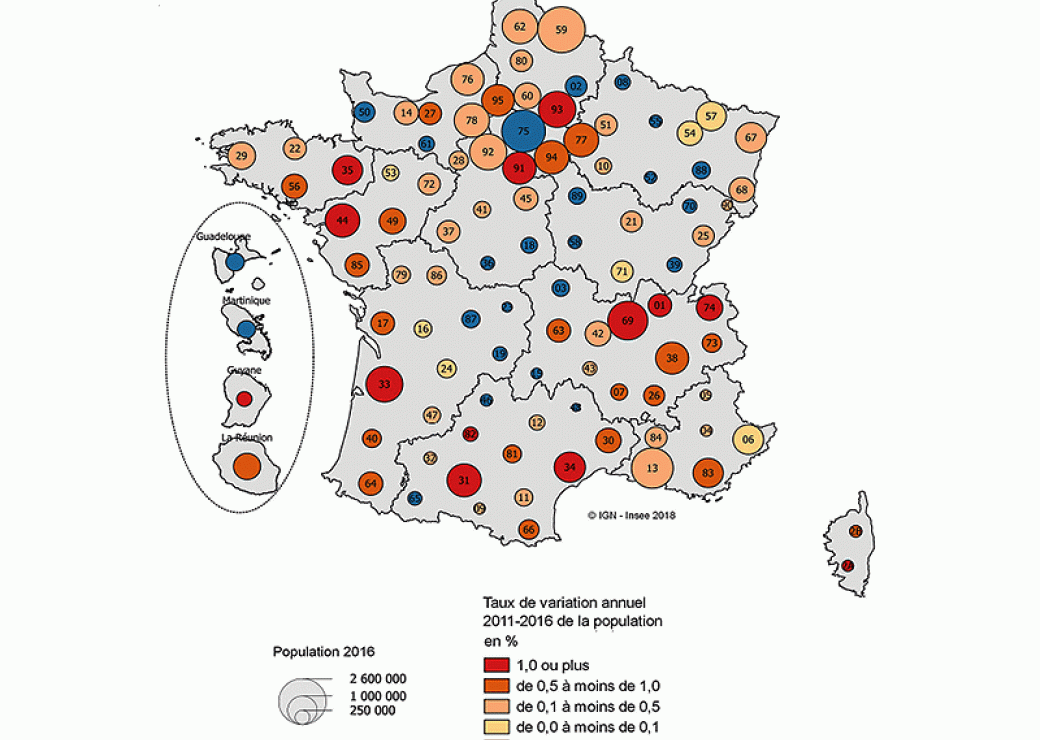 Une Croissance Démographique Soutenue Par Les Grandes Aires Urbaines 1909