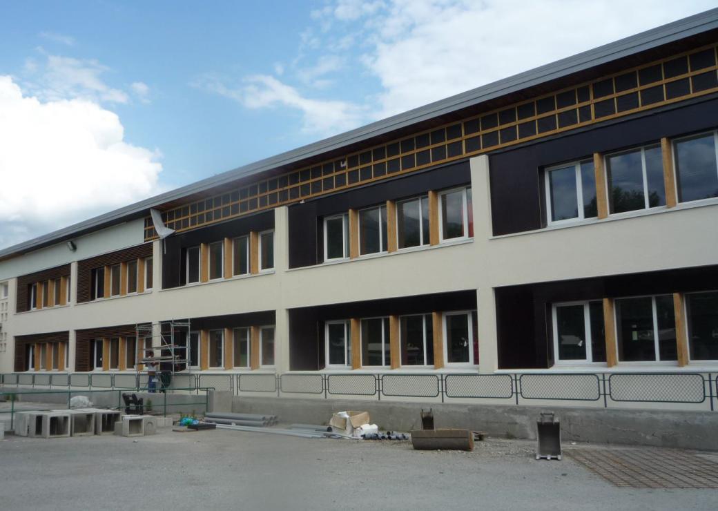 Rénovation - Groupe Scolaire Jean Jaurés - Echirolles - Observatoire BBC