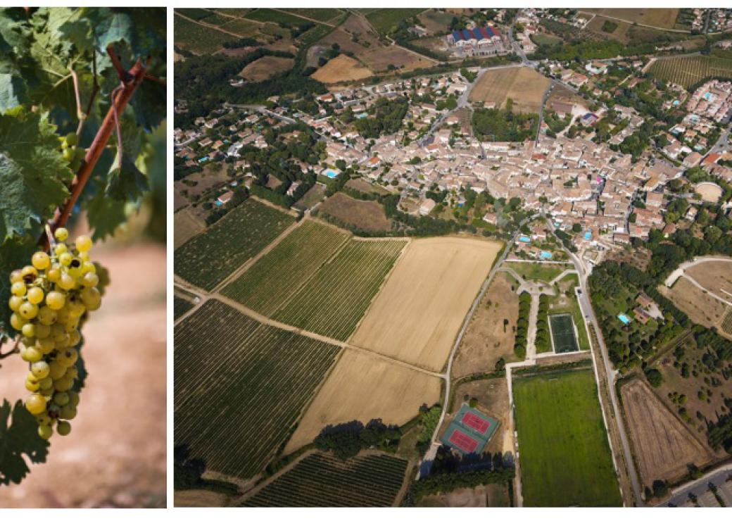 Prise aérienne de la commune nouvelle