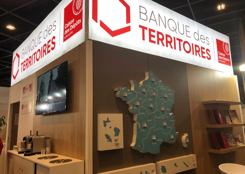 Congrès USH stand Banque des Territoires