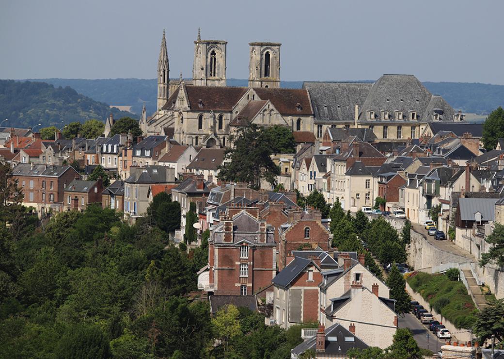 Le quartier médiéval dans la ville Haute