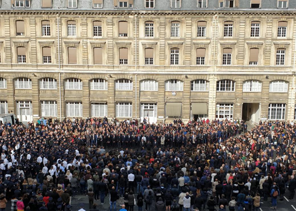 préfecture de police hommage