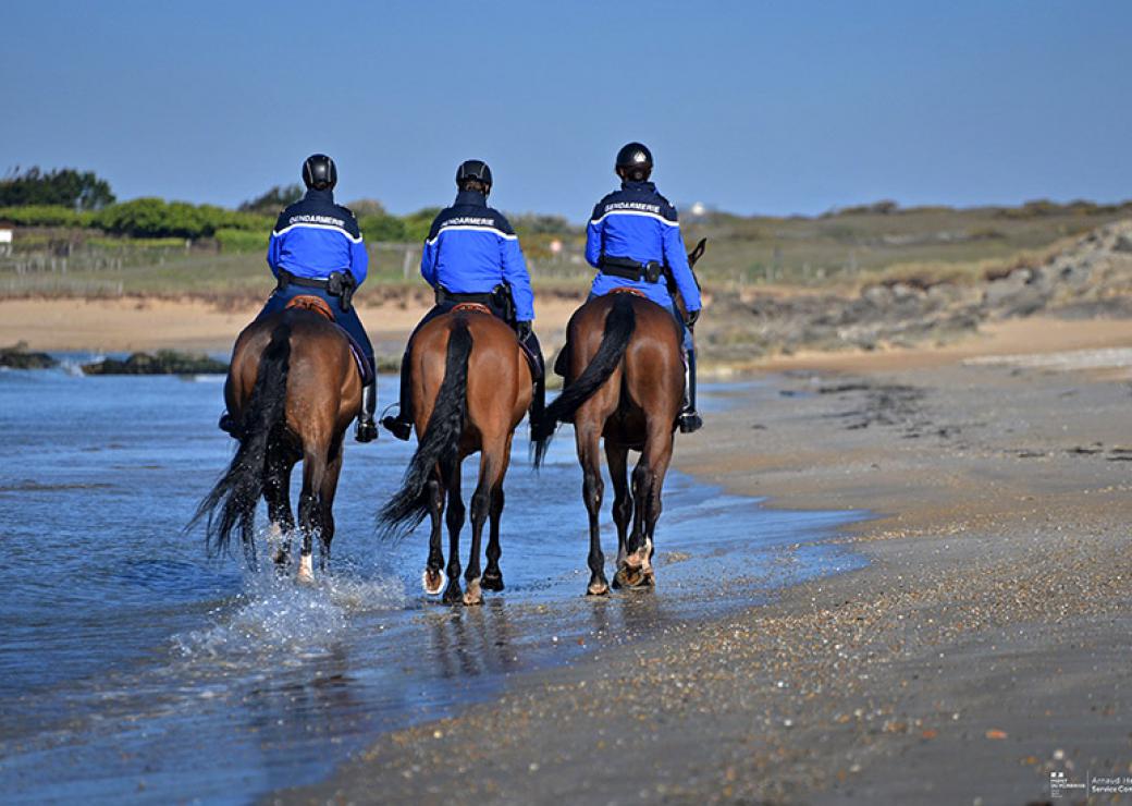 Plage dans le Morbihan  