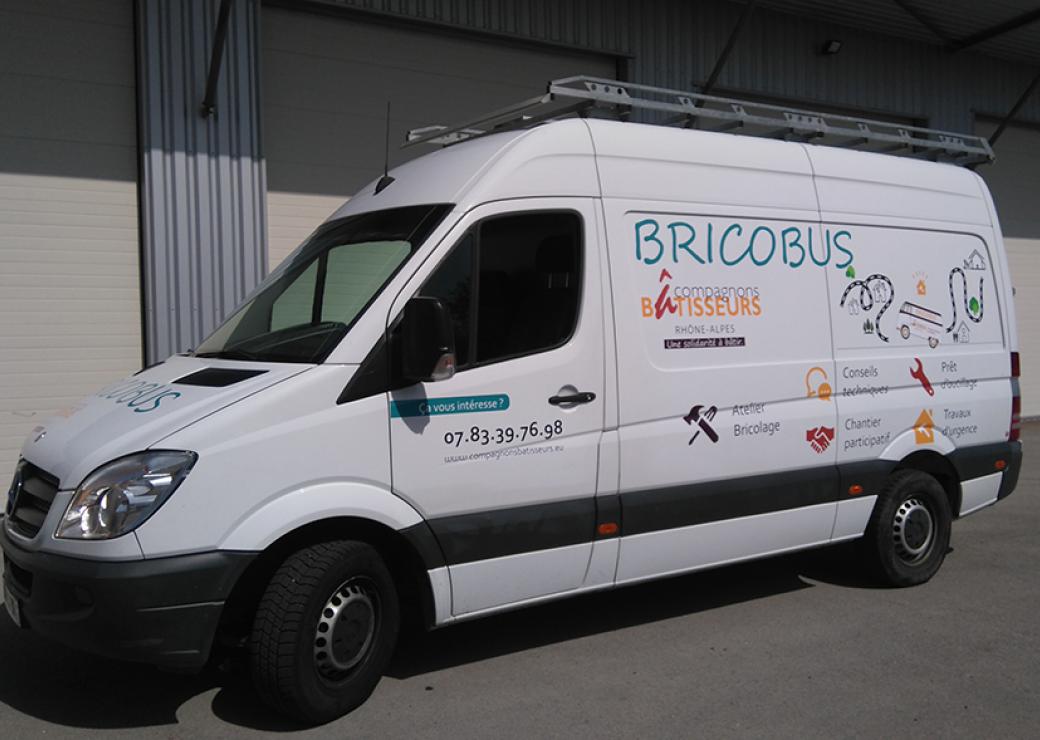 Bricobus accompagne des petits chantiers de rénovation
