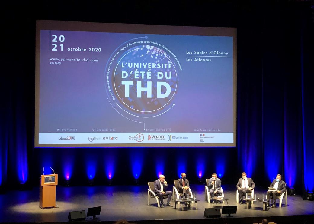 Table ronde en présence de Cédric O à l'Université du THD