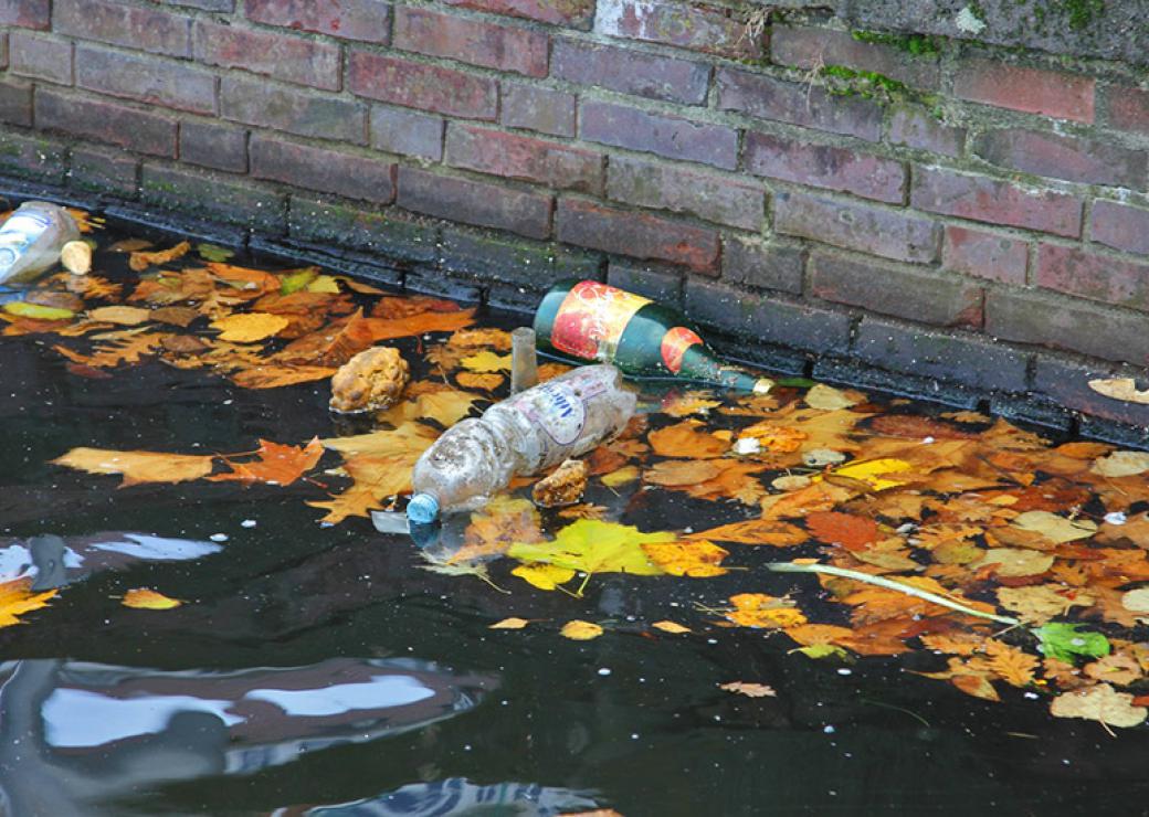 Déchets plastique