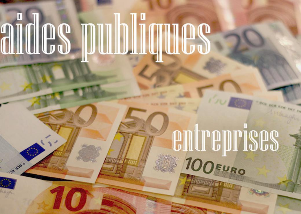 Aides publiques aux entreprises