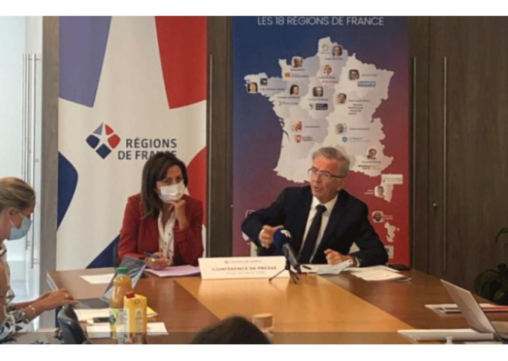 conf de presse régions de france