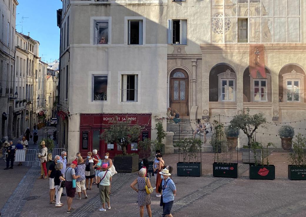 touristes Montpellier