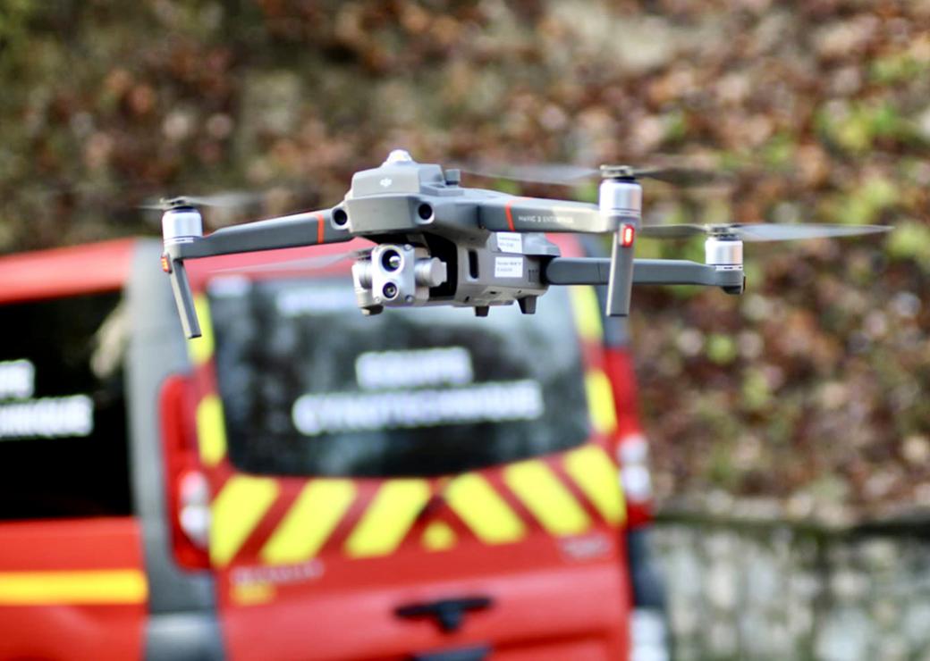 Drone pompiers 