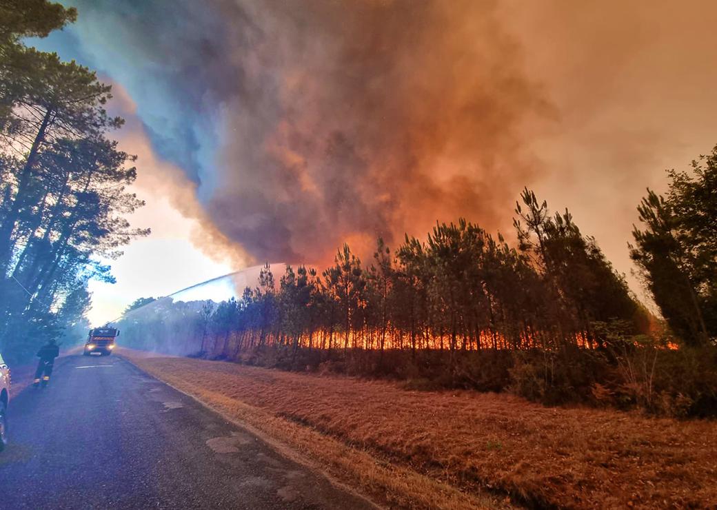 incendies Gironde