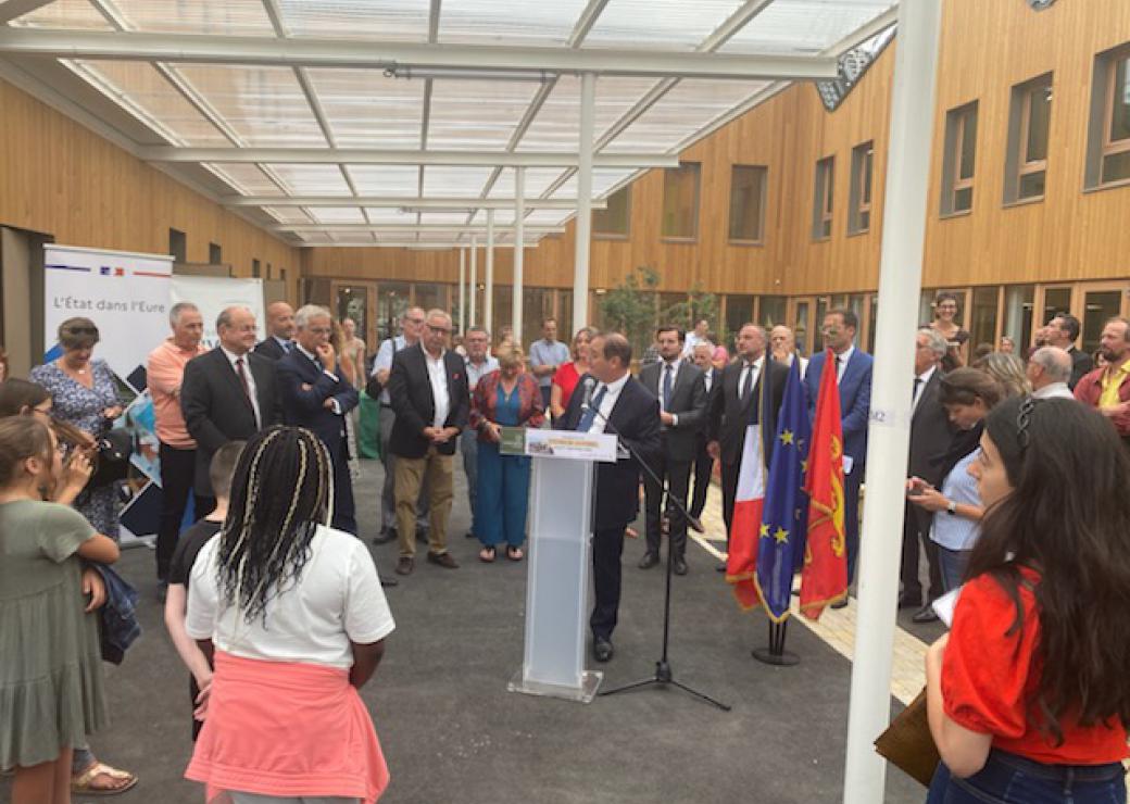 Inauguration école Jules Ferry Louviers