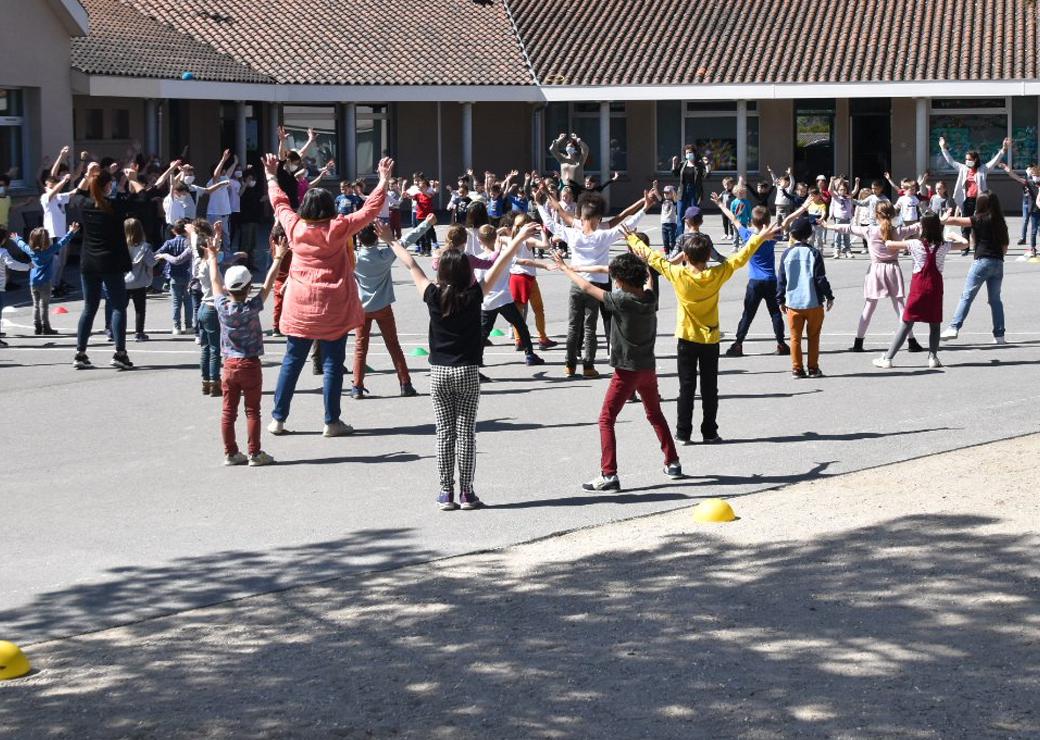 30 minutes d' activité physique à l'école