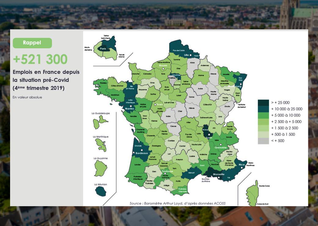 L’emploi se déplace-t-il vers les villes moyennes ?