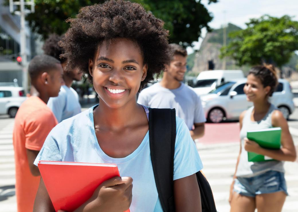 Jeunes étudiants Martinique