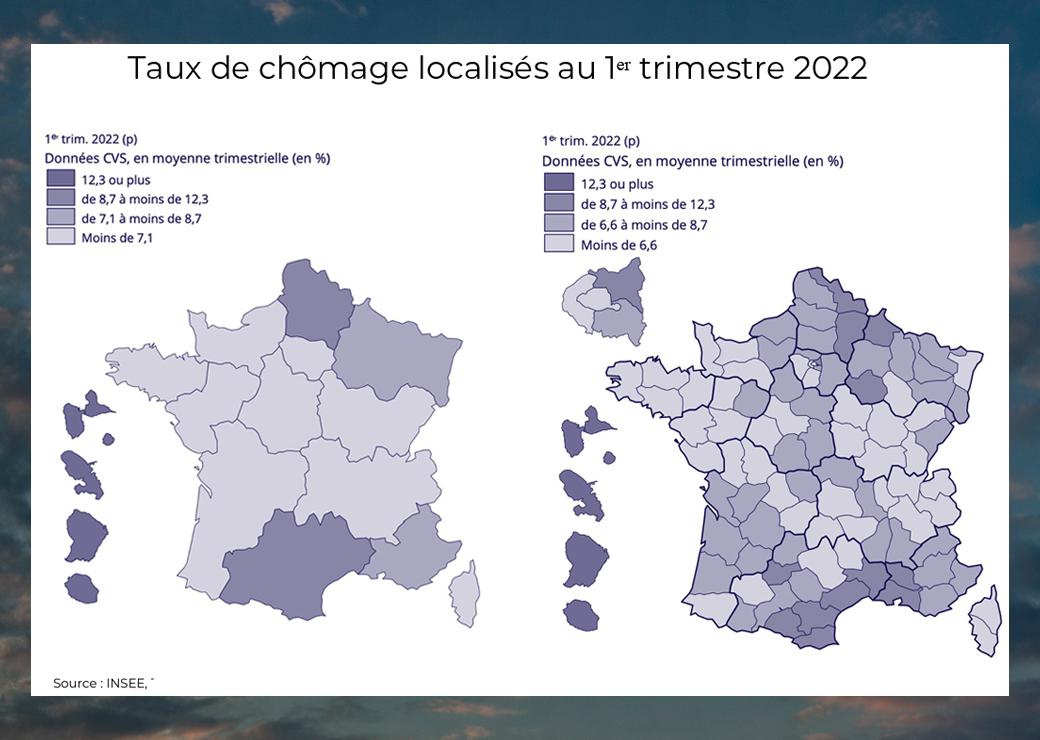 Taux de chômage 