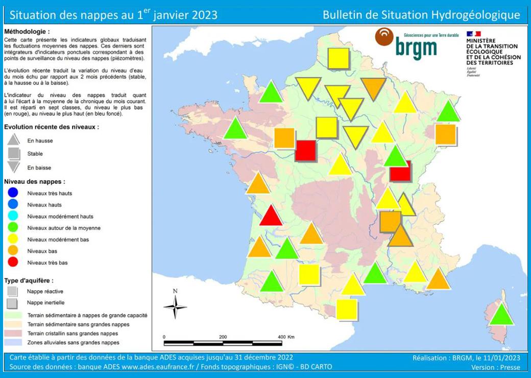 nappes phréatiques