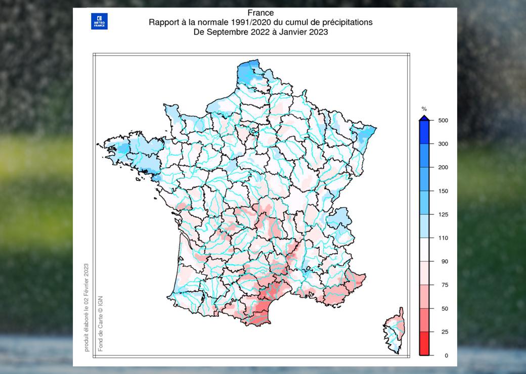 carte cumul précipitations 