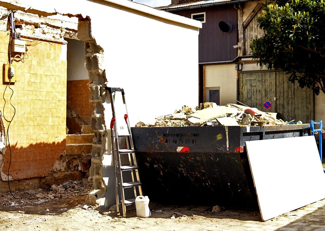 déchets bâtiment