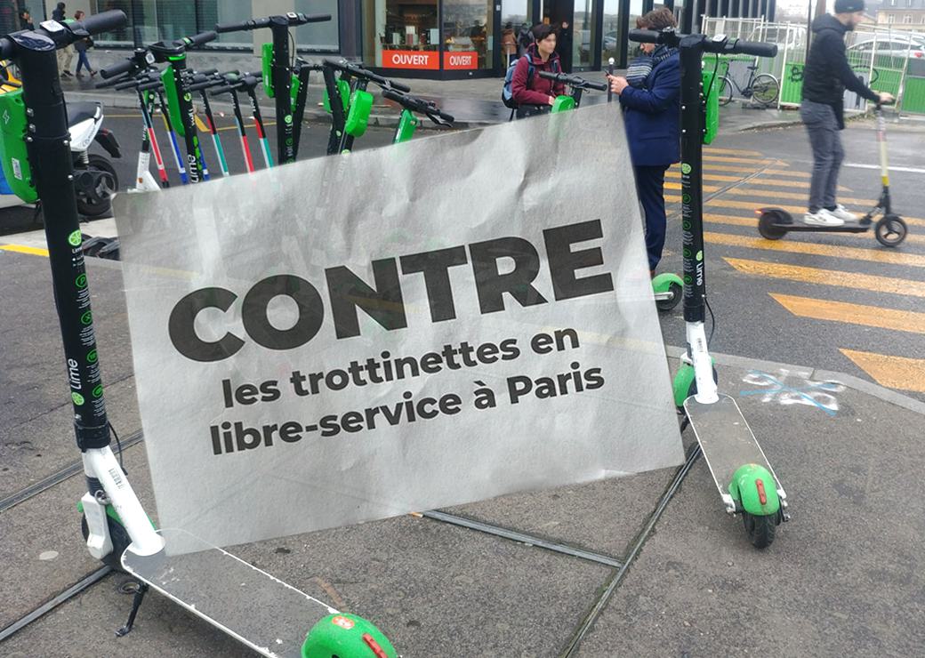 vote trottinettes électriques Paris