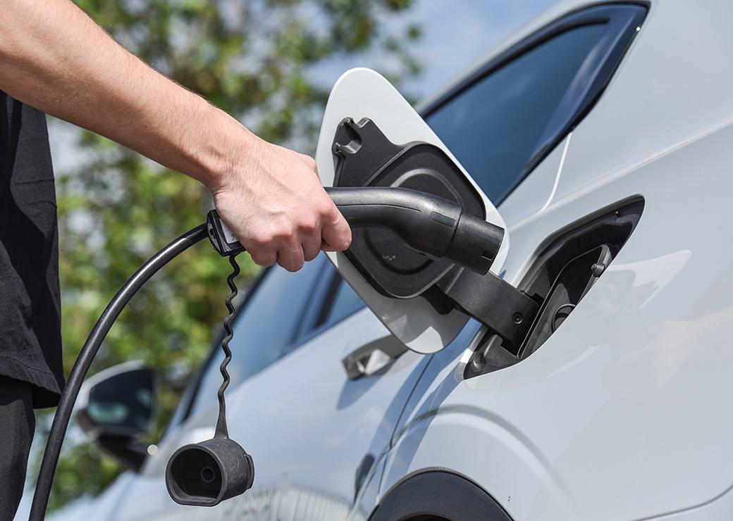 chargement de voiture électrique 