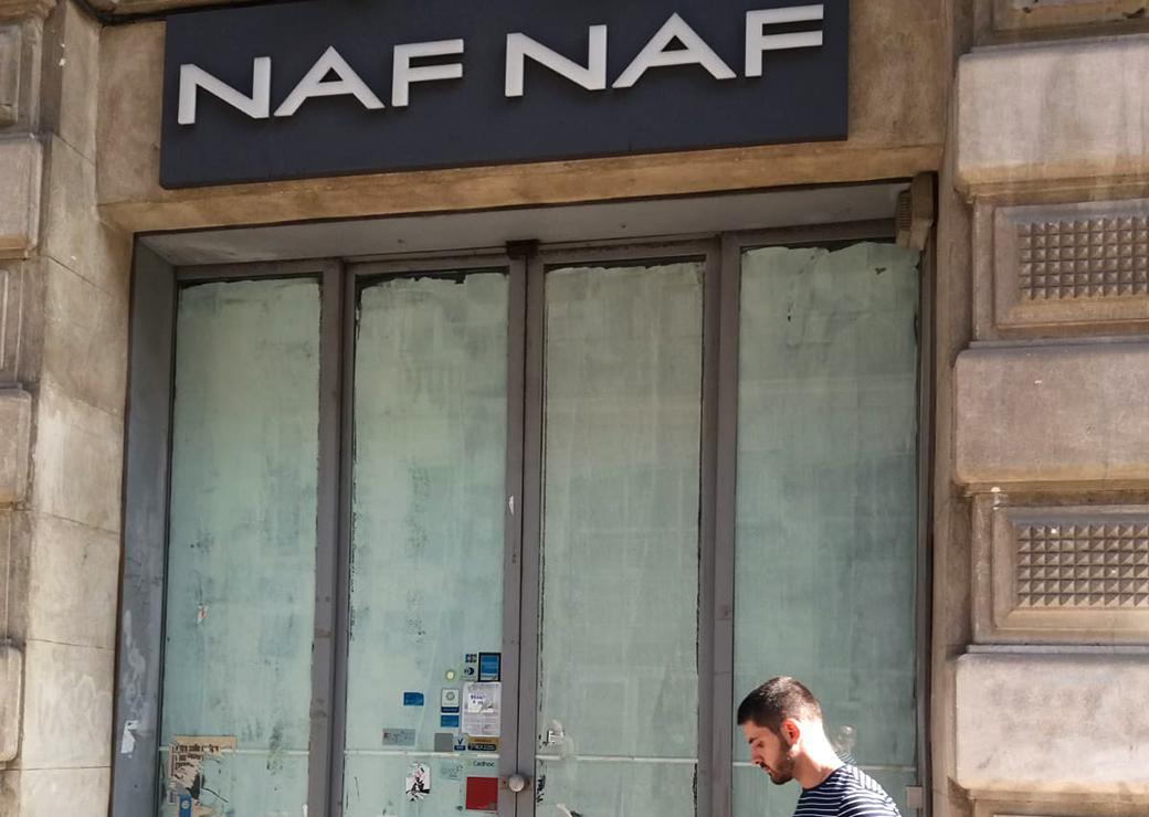 magasin Naf Naf fermé