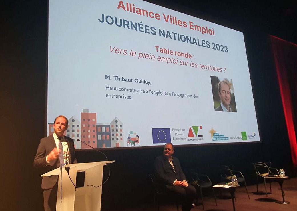 table ronde alliance villes emploi