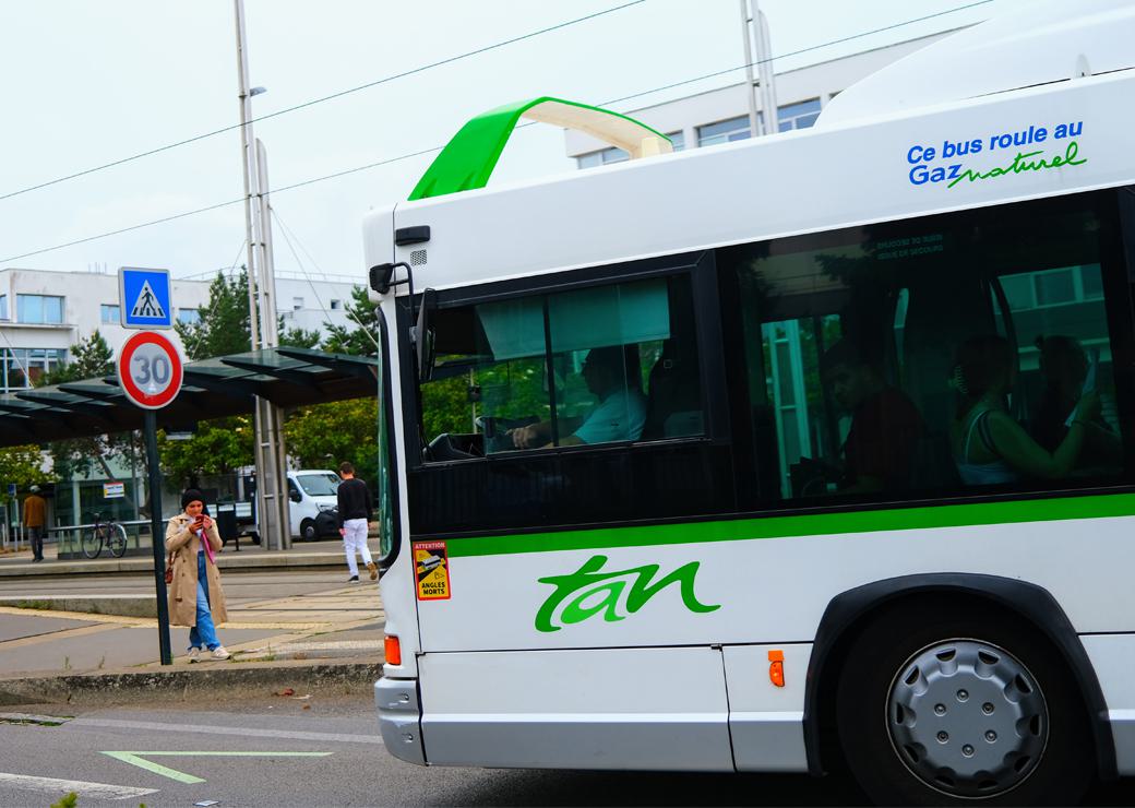 un bus à Nantes