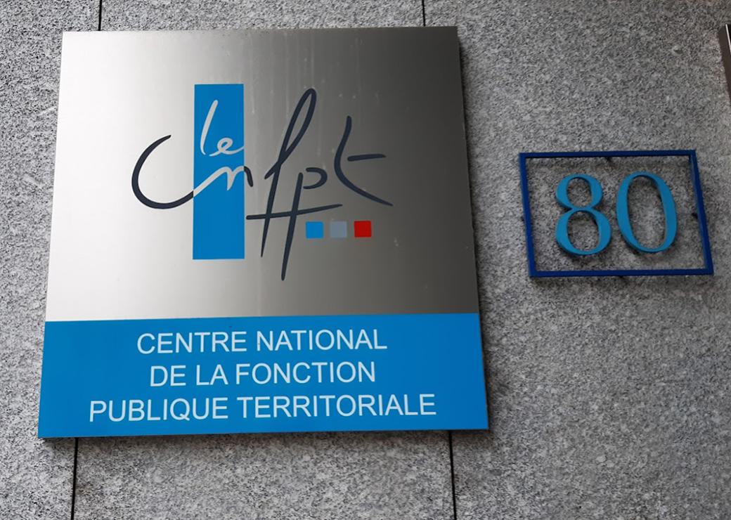 plaque du CNFPT