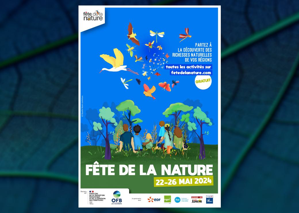 Affiche de la fête de la nature 