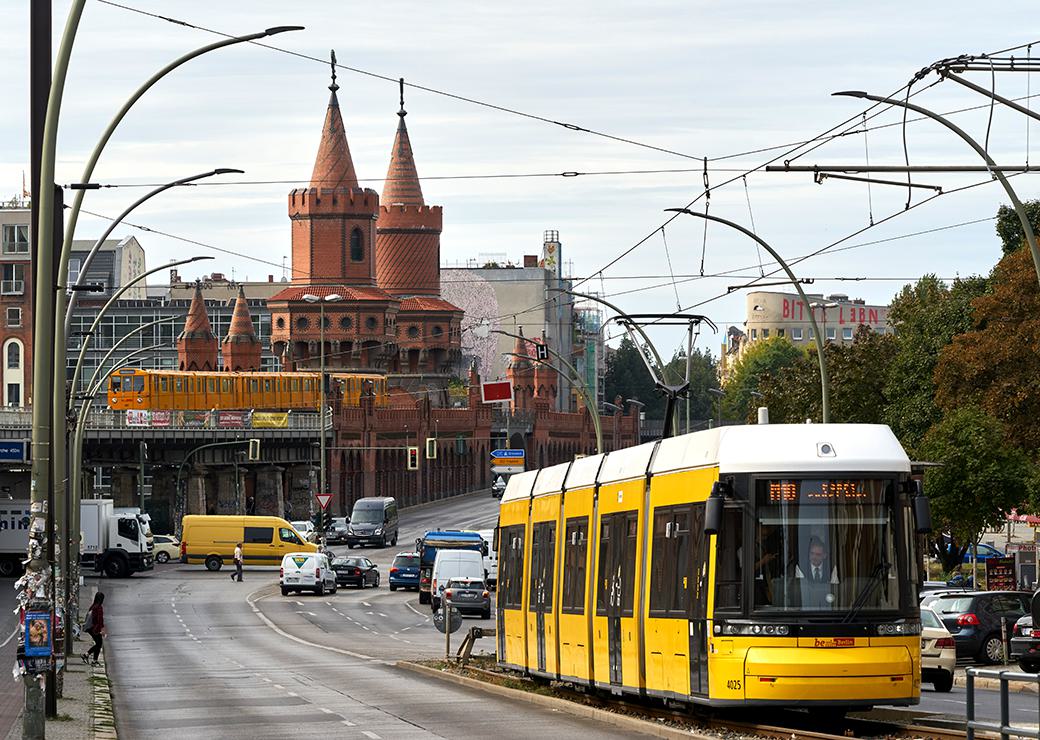 un tramway à Berlin 