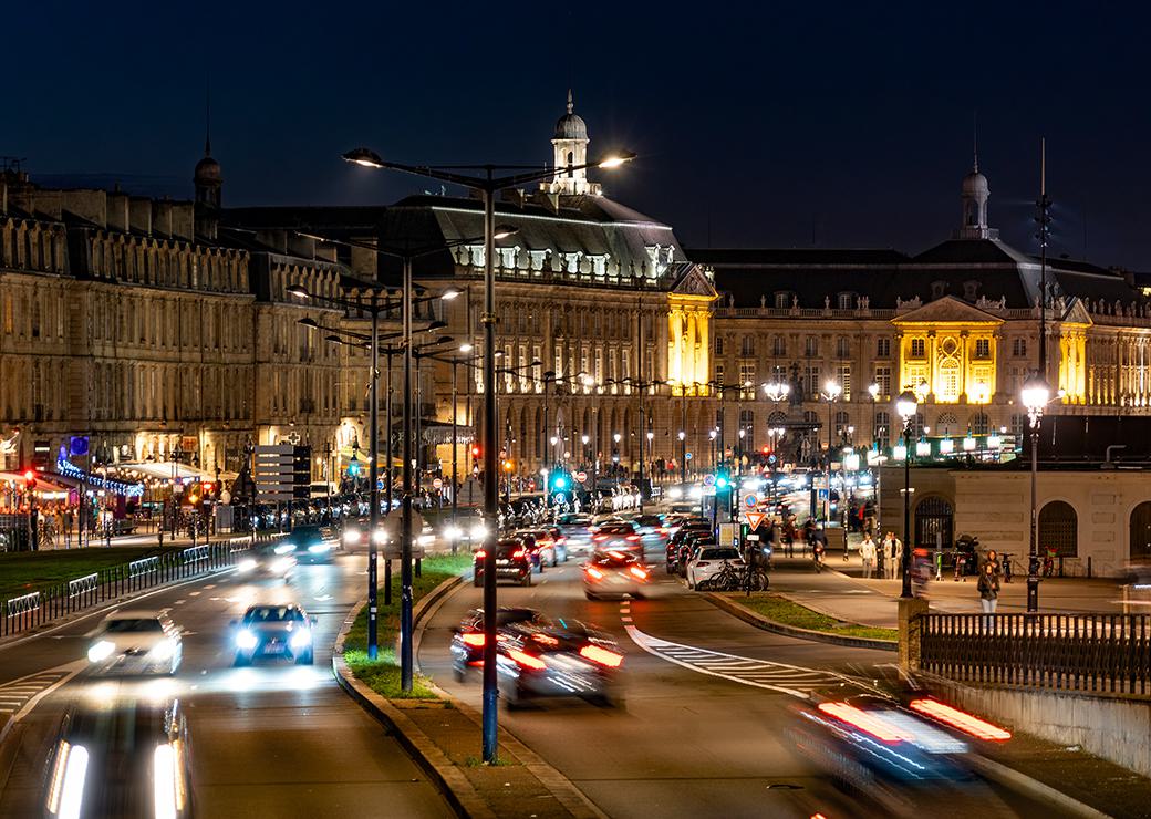 circulation nocturne à bordeaux 