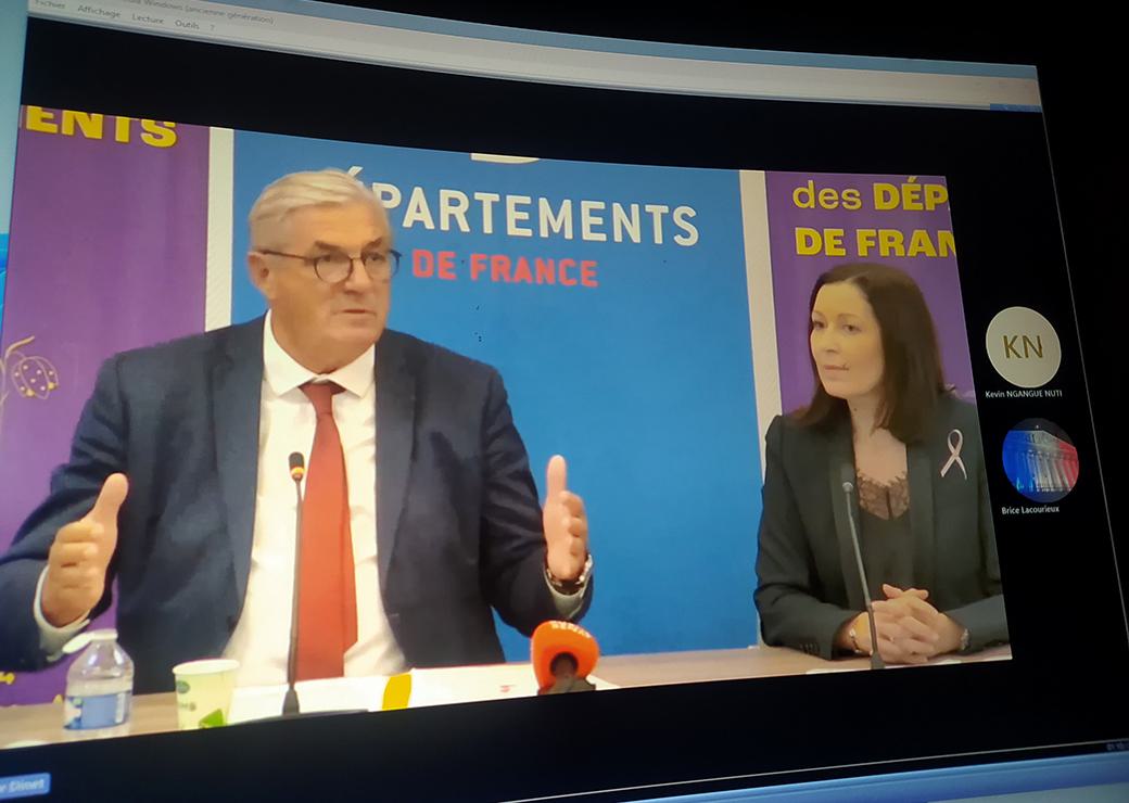 conférence de presse départements de France