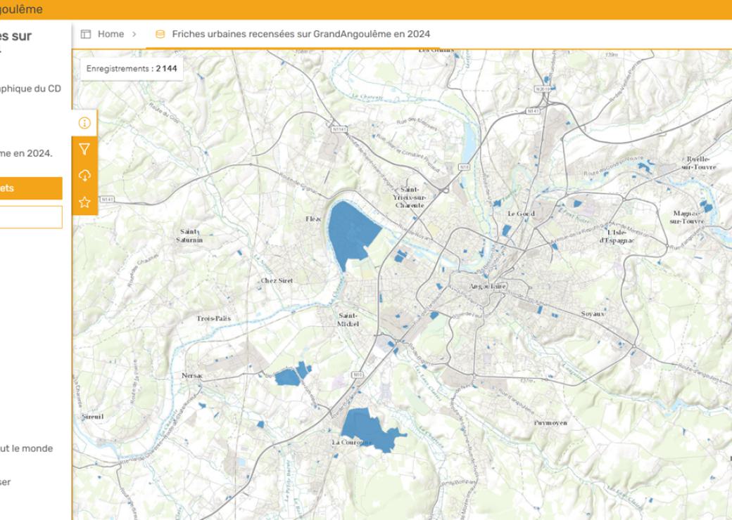 Données publiques de GrandAngoulême 