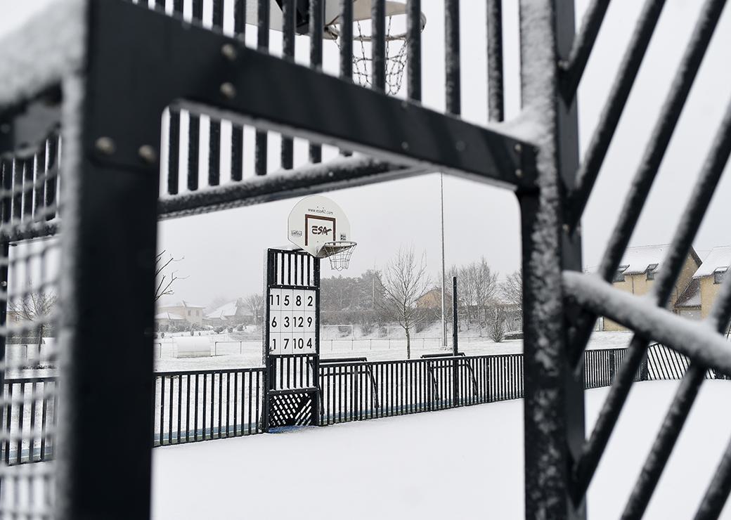 équipement sportif sous la neige