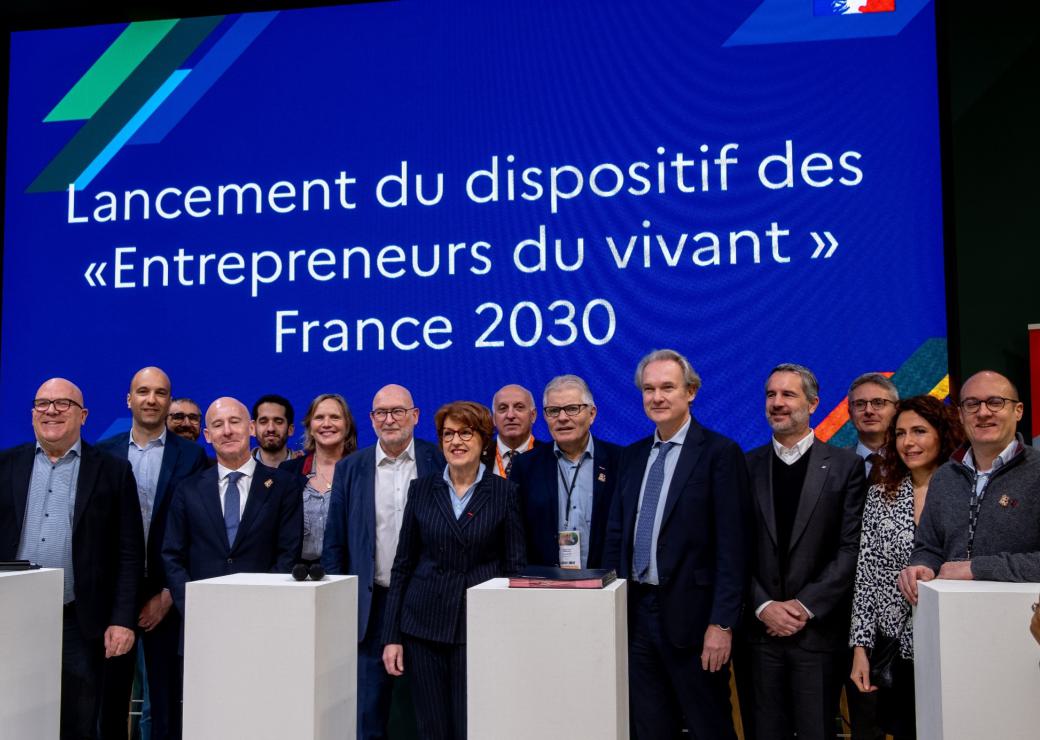 Lancement du dispositif "Entrepreneurs du Vivant"