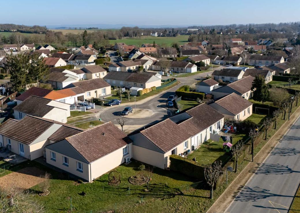 Réhabilitation de logements sociaux à Sainte-Solange