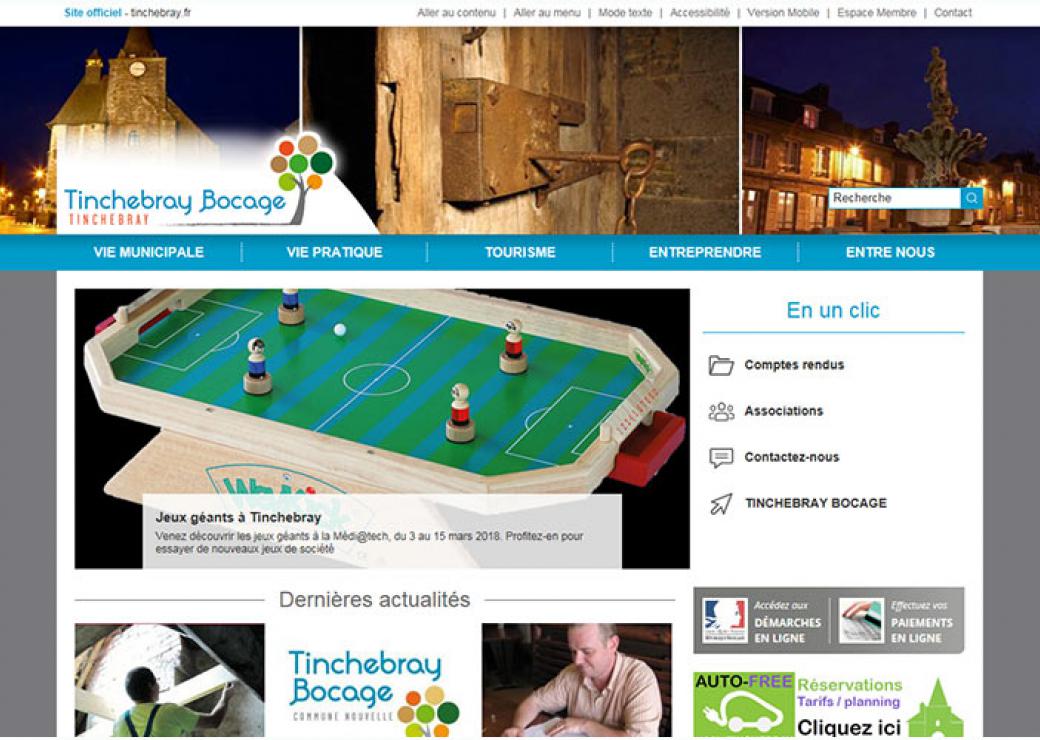 Site officiel de Tinchebray Bocage