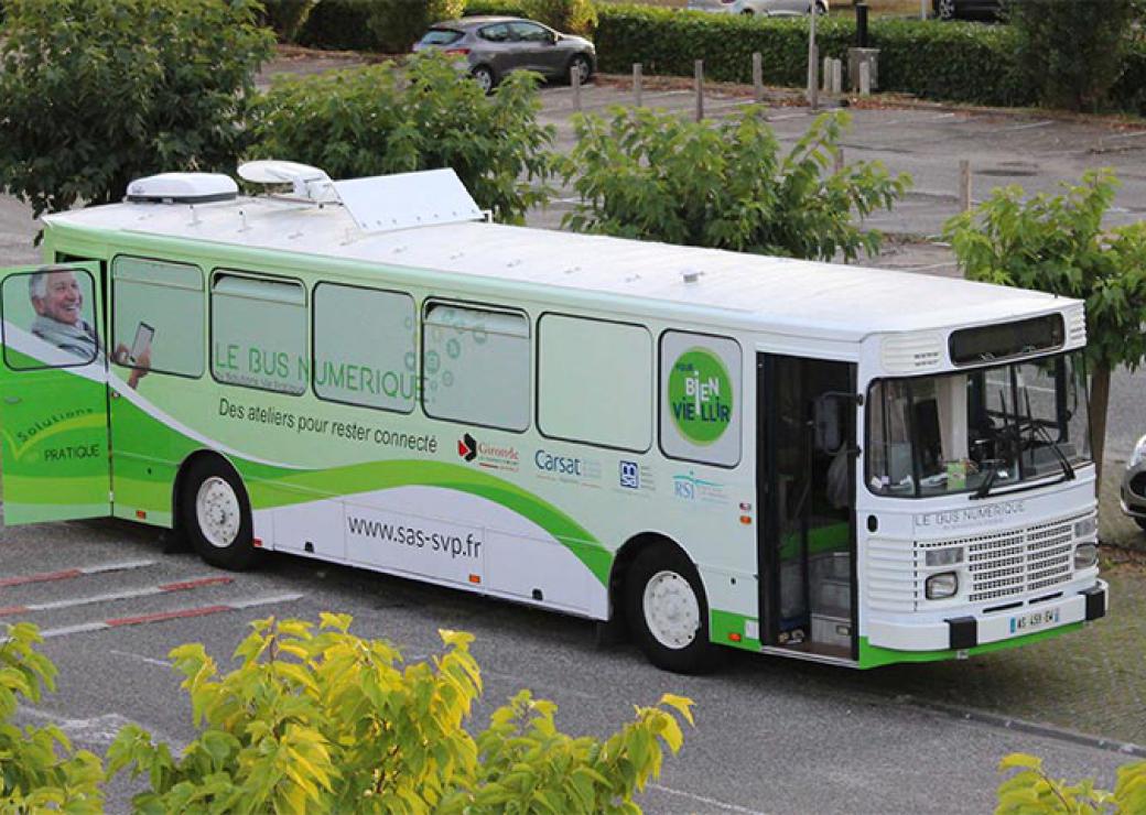 Le bus numérique de Gironde