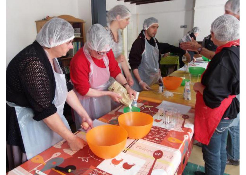 Cour de cuisine grace à la mobicuisne