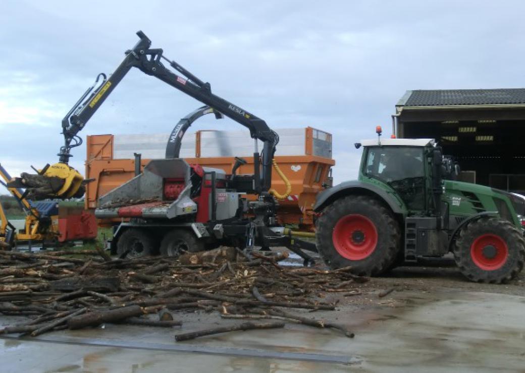 Déchiqueteuse de bois